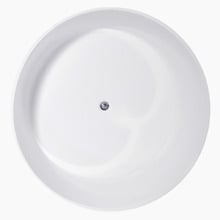 Cole 1380mm Round Acrylic Freestanding Bath